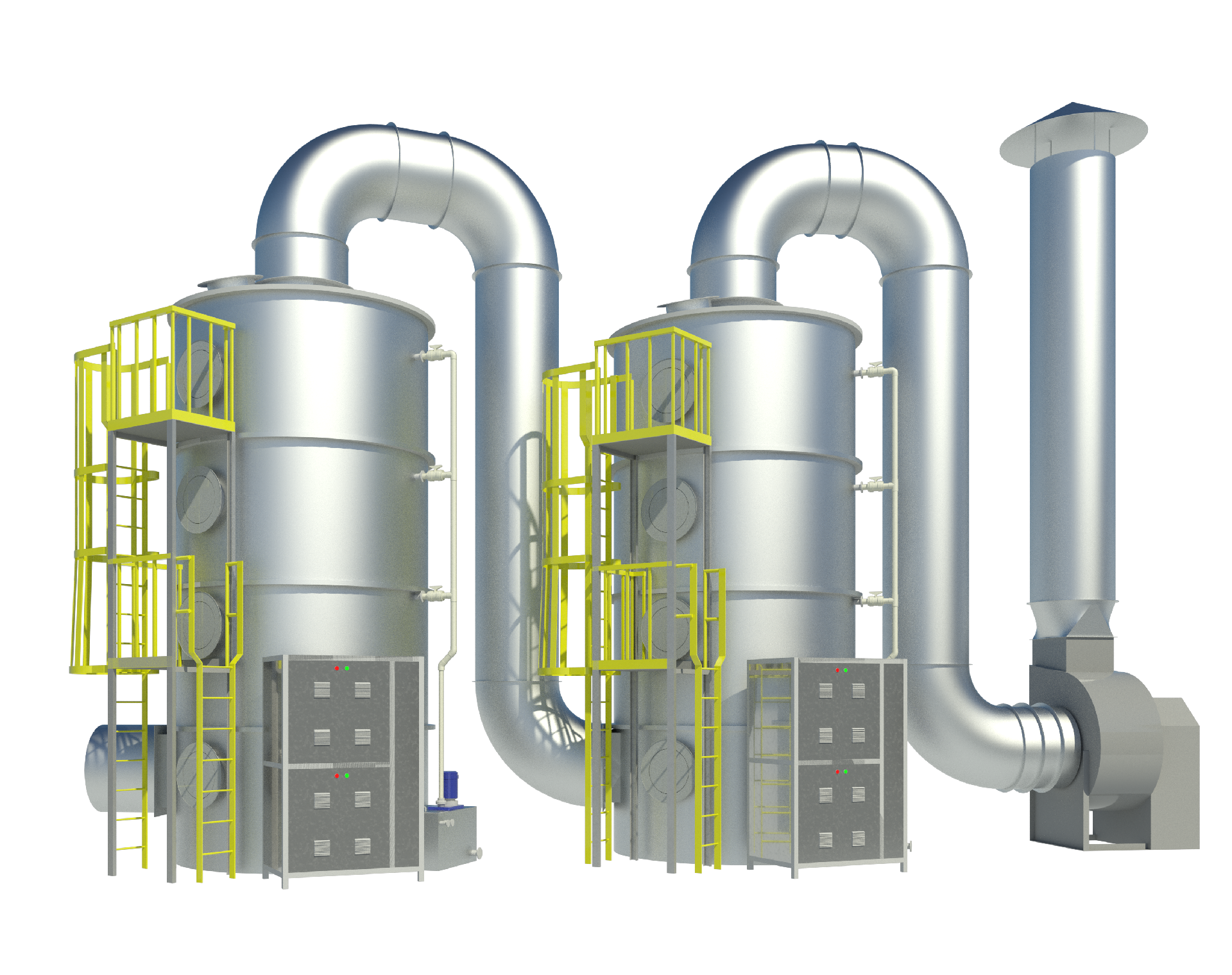 VOCs有机废气多相催化氧化净化设备（SJ-YHT-01）